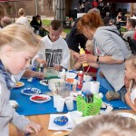 kinderen op de open grensmaasdag