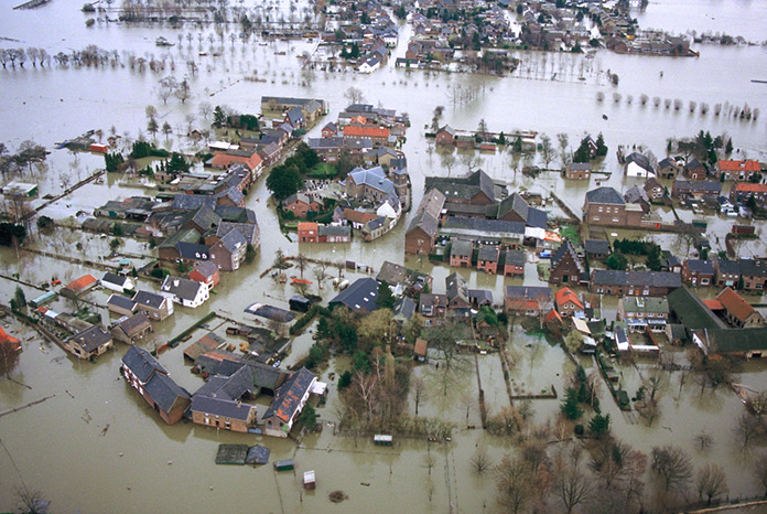 overstroming 1993 en 1995